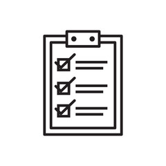 clipboard with checklist