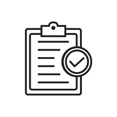 vector clipboard icon