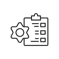 vector illustration of clipboard