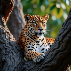 Fototapeta premium portrait of a bengal tiger
