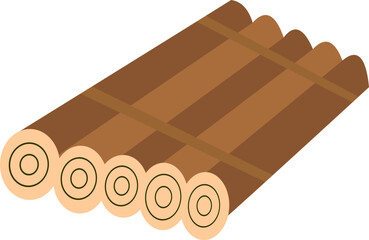 Raft Float Illustration