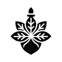 Clove Extract Logo Icon Vector Illustration