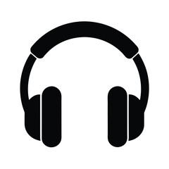 Headphones Audio Icon Vector Illustration