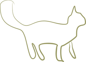 Cat Line Art 