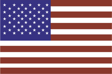 Naklejka premium American Flag A Symbol of Freedom and Patriotism