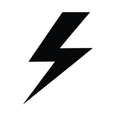 Thunder Lightning Icon Vector Illustration