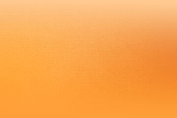 Warm sweet orange tone color paint on blank eco environmental friendly cardboard box paper texture background with space minimal style 
