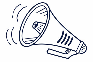 Broadcast Symbol: Minimal Speaker Megaphone