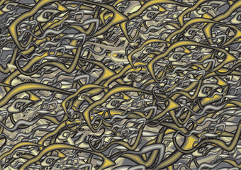 Animal motifs - textural camouflage backdrop for covers or fabrics. Chaotic ethnic background for fashion trends, business concepts, textiles, wallpaper, interiors, tiles, prints, dynamic posters