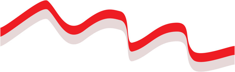 red and white ribbon