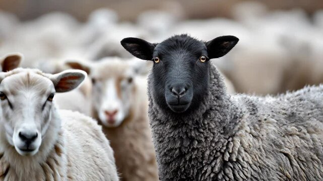 Concept of a person who is considered bad or worthless by other social group or family. Stigmatization concept for ostracizing people.