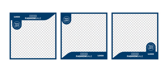 Social media post advertising and marketing for fashion sale and new collection arrival. Editable minimalistic social media poster for new sale.  Suitable for advertising and marketing banner.  