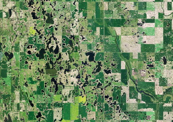 Fototapeta premium Top View Aerial Photograph