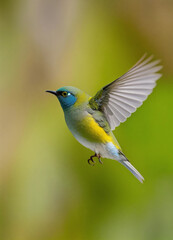 blue tit on a branch