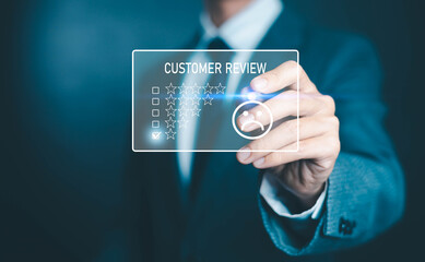 Service reviews with customers, not satisfied with the service, both business concepts, marketing, unhappy, must receive feedback affecting the reputation of the market.
