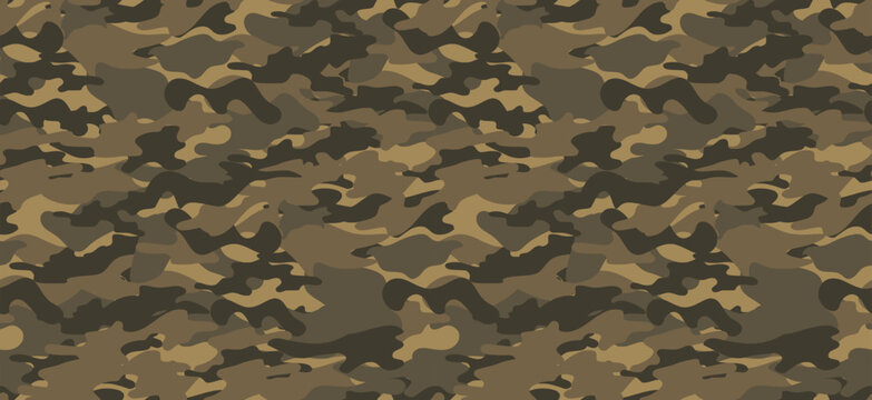 Vector duck hunting camouflage pattern