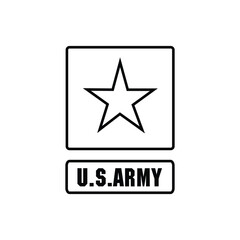 US Army Corps Engineers Black Logo