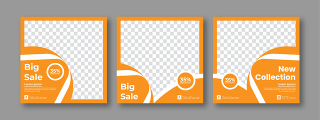 Modern Editable social media Sale poster. New collection advertising promotional banner. design. minimalistic advertising sale poster. elegant sale and discount promotional banner. 