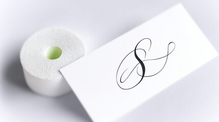 Elegant Minimalist Monogram Logo Design Featuring a Cursive Letter S