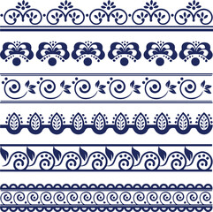 Beautiful flower art and mandala vector design