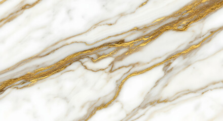 Premium White Marble Texture with Bold Gold Veins for Opulent Architectural Design