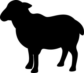 sheep silhouette (1).eps