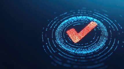 Digital Checkmark: Success, Verification, and Data Security