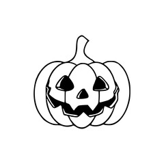 halloween pumpkin face