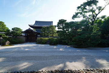 京都建仁寺の境内の風景
