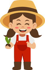 farmer cartoon illustration
