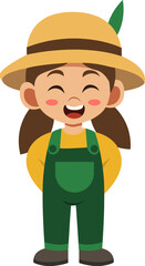 farmer cartoon illustration