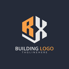Modern Building Letter Logo Design – Real Estate Monogram Branding
