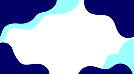 abstract blue fluid pattern background with copy space