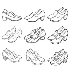  women shoes with heels stilettos model accessory