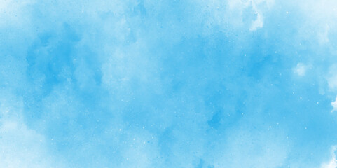 Obraz premium Grunge blue background with space for texture light blue washed denim texture background for creative design, watercolor abstract painting of blue grunge texture, beautiful blue watercolor grunge.