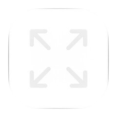 3d liquid glass expand maximize