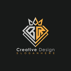 Modern Building Letter Logo Design – Real Estate Monogram Branding

