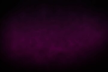Purple mist is swirling across dark purple gradient background in abstract digital illustration