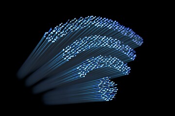 Wifi icon against black background © vectorfusionart