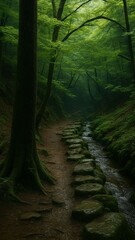 Fototapeta premium morning in the forest