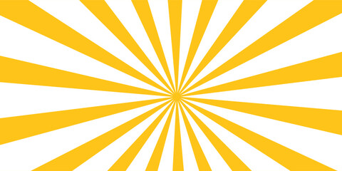 Background illustration of a yellow image that spreads radially