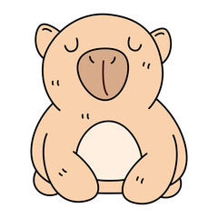 cute capybara, capybara clipart, kawaii capybara, funny capybara, baby capybara, adorable capybara, capybara art, cartoon capybara, cute animal clipart,