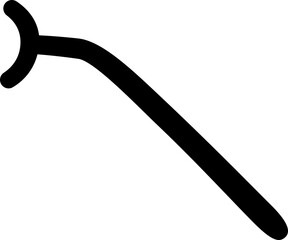 Eyelash Extention Tweezers Equipment Silhouette