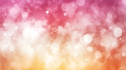 Dreamy look, colorful pastel art.