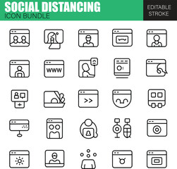 Pandemic Prevention Icons – Flat Vector Virus Safety Set