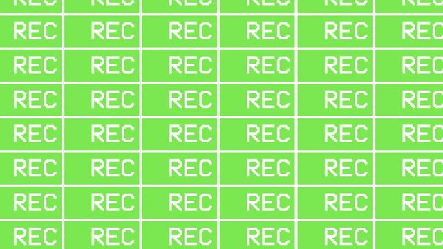 record camera glitch animation 