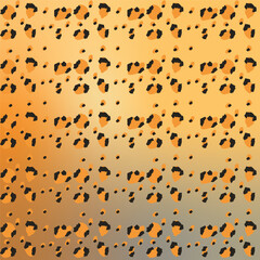 seamless pattern with leopard