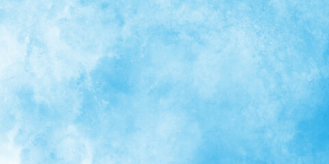 Sky blue gradient texture gently blending into crisp white light sky blue shades watercolor background,  aquarelle paint paper textured canvas element for  texture design, blue sky and clouds.
