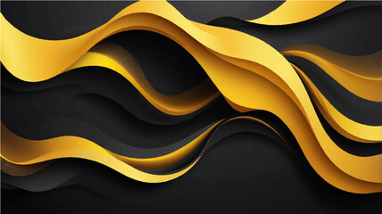 Abstract_yellow_background_with_flowing_light_wa