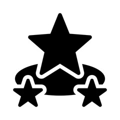 Star glyph icon